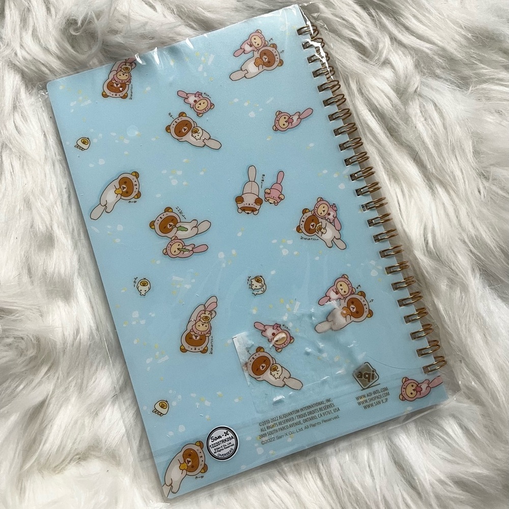 *NWOT* Rilakkuma Blue Notebook - Picture 2 of 3